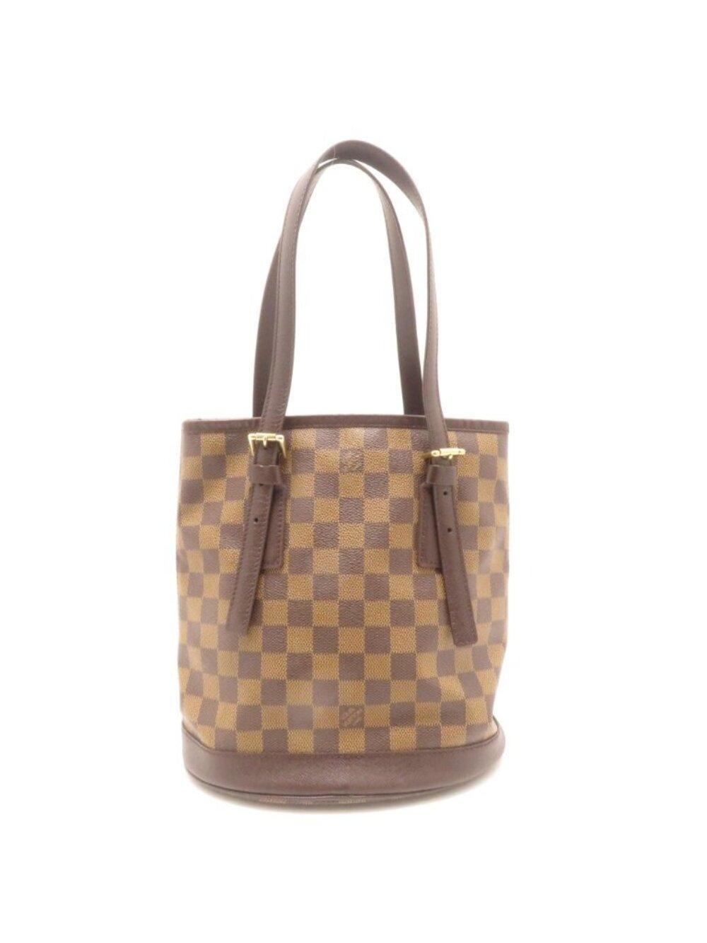 Louis Vuitton Marais Damier Tote Bag Canvas Brown